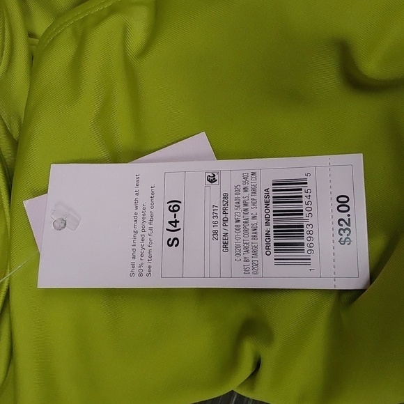 Women's Ring Front Cut Out One Piece Swimsuit | Wild Fable | Small - Picture 6 of 9